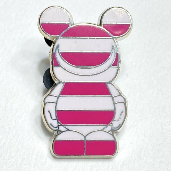 WDW Vinylmation Mickey Minnie Mouse Pink White Enamel Trading Pin Series 2012 - Picture 1 of 4
